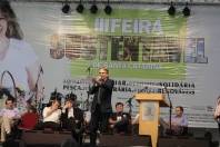 O prefeito Carlito Merss abriu oficialmente nesta sexta-feira (29/6) a III Feira Sustentável de Joinville. Em seu discurso destacou a importância da valorização do homem do campo. - Fotografo: Mauro Artur Schlieck - Data: 29/06/2012