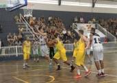 Equipe de basquete maculino da Felej disputando o terceiro lugar dos 54º  Jasc contra Itajaí. - Fotografo: Phelippe José da Silva - Data: 23/11/2014