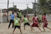 Final masculina do campeonato Interbairros de futebol de areia. - Fotografo: Phelippe José - Data: 10/11/2013
