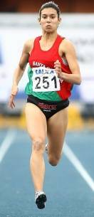 Pela primeira vez três atletas de Joinville estão convocadas para o Campeonato Sulamericano de Atletismo para menores, que neste ano ocorrerá nos dias 27 e 28/10 em Mendoza (Argentina). São elas: Tamiris de Liz (foto), Fernanda Borges Moreira e Daiane Mariza Rohveder. - Fotografo: CBAT / divulgação Felej - Data: 14/10/2012