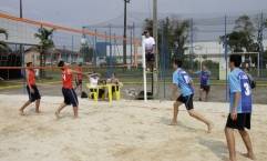 JEVILLE = competição de Volei de praia masculino na Embraco - Fotografo: Phelippe José - Data: 24/09/2015