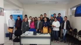 Grupo que participou de capacitação sobre como se comportar em entrevista de trabalho, ação do SPFP da SAS - Fotografo: Divulgação - Data: 03/05/2016