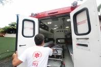 Nova ambulância do SAMU - Fotografo: Rogerio da Silva - Data: 27/02/2014