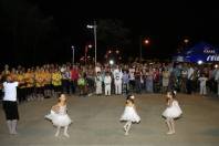 A Prefeitura de Joinville entregou na noite desta sexta-feira (02/3) à comunidade do bairro Saguaçu a Praça Alídio Pohl. - Fotografo: Mauro Artur Schlieck - Data: 02/03/2012