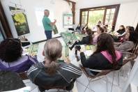  Professores participam de capacitação na Agrícola da Ilha, no projeto Escola em Flor.  - Fotografo: Rogerio da Silva - Data: 02/07/2015