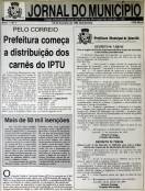 Primeira edição impressa do Jornal do Município - Fotografo: Jaksson Zanco - Data: 19/08/2013