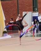 Mariana Miamotto atleta da ginástica ritmica competindo nos 27º Joguinhos Abertos em Caçador - Fotografo: Phelippe José - Data: 02/08/2014