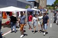 Mercado das Pulgas na via gastronômica faz parte das festividades da 75ª Festa das Flores - Fotografo: Jaksson Zanco - Data: 27/10/2013