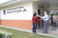 Escola Municipal Prefeito Emilio Stock Junior recebe sistema de internet - Fotografo: Jaksson Zanco - Data: 03/10/2013