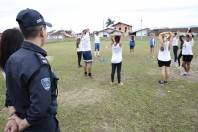 Projeto joga bonito, da Guarda Municipal, na Escola Municipal Eladir Skibinski - Fotografo: Rogerio da Silva - Data: 07/05/2015