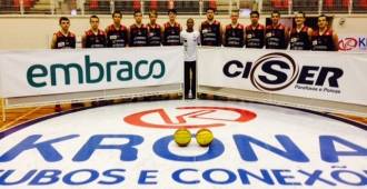 Equipe da AABJ/FELEJ disputa etapa do Campeonato Nacional da Liga de Desenvolvimento de Basquete (LDB) - Fotografo: Divulgação - Data: 21/09/2015