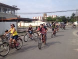 Passeio ciclístico Semana do Trânsito - Vila Nova 2015 - Fotografo: Diego Rosa/Secom - Data: 19/09/2015