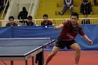 Atleta de tenis de mesa masculino Enzo Nakashima competindo nos 28º Joguinhos Abertos em Itajaí - Fotografo: Phelippe José - Data: 29/07/2015
