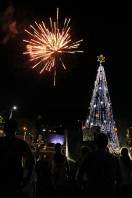 Imagens da abertura do Natal dos Sonhos 2012 e chegada do Papai Noel na Praça Dario Salles nesta quarta-feira (21/11) - Fotografo: Kátia Nascimento - Data: 21/11/2012