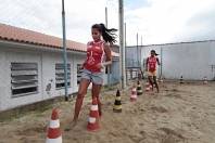 Atletas de vôlei de praia de Joinvill, Odaisa Nathieli de Andrade e Mayra Amorim de Souza,  são convocadas para Seleção Catarinense - Fotografo: Rogerio da Silva - Data: 23/04/2013