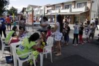 Felej na Comunidade em Pirabeiraba =Pinturaa nos rostos - Fotografo: Phelippe José - Data: 22/08/2015