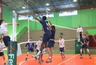 Voleibol Masculino competindo nos 27º Joguinhos Abertos de SC em Caçador - Fotografo: Phelippe José da Silva - Data: 26/07/2014