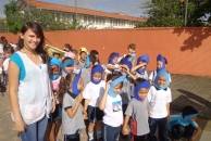 Escola Maria Regina Leal alerta para o consumo consciente de água - Fotografo: Divulgação/SECOM - Data: 24/03/2015