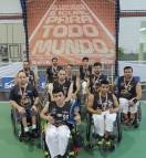 Equipe CEPE/Raposa do Sul/Felej ficou em terceiro lugar na Copa SC de Basquete em Cadeira de Rodas - Fotografo: Divulgação - Data: 28/09/2015