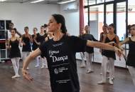 Cecília Kerche inspira alunos da Casa da Cultura em aula de ballet - Fotografo: Secom - Data: 12/03/2015