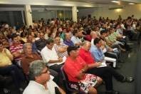 A segunda audiência pública do transporte coletivo foi adiada. A nova data é 12 de março, às 19h, na Câmara de Vereadores. A primeira audiência aconteceu no dia 30/1 (foto), na Câmara de Vereadores.  - Fotografo: Kátia Nascimento / Secom - Data: 17/02/2012