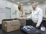 Secretaria de Saúde do Estado entrega aparelho de Eletroencefalograma para o Hospital São josé - Fotografo: Jaksson Zanco - Data: 19/08/2013