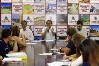 A coletiva de imprensa para divulgação do balanço do Pacote de Medidas Administrativas aconteceu nesta quinta-feira (01/3).  - Fotografo: Kátia Nascimento - Data: 01/03/2012