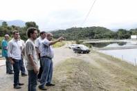 Visita de técnico Saturnino Torres Miranda, do Panamá, que veio conhecer o nosso aterro sanitário - Fotografo: Rogerio da Silva - Data: 06/03/2015