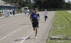 JEVILLE= Competição de atletismo na pista da Univille = Prova 400mts.rasos masculino - Fotografo: Phelippe José - Data: 15/09/2015