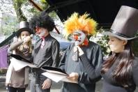 Profissionais e usuários de todos os serviços dos Programas de Saúde Mental se reuniram na Praça Nereu Ramos nesta sexta (18/5) para comemorar o Dia Nacional da Luta Antimanicomial. Atividades organizadas pela Secretaria Municipal da Saúde - Fotografo: Mauro Artur Schlieck - Data: 18/05/2012