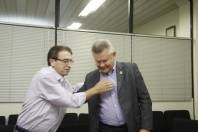 Entrega termo de compromisso para a vinda de um equipamento de Tomografia Computadorizada para o HMSJ - Fotografo: Ivanir França - Data: 25/04/2013