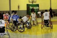 Equipe de basquete cadeirantes competindo no 12º parajasc em São Miguel do Oeste - Fotografo: Phelippe José - Data: 26/05/2016
