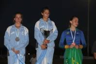 Atletas da Felej ajudaram o Brasil a conquistar o Sul-Americano de Atletismo para menores neste fim de semana (27 e 28/10) em Mendonza (AR). Daiane Rohveder (foto) ficou em terceiro no Heptatlo. - Fotografo: Enard / divulgação Felej - Data: 29/10/2012