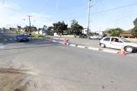 Mudança no cruzamento da Av. Paulo Schroeder com rua Afonso Moreira - Fotografo: Rogerio da Silva - Data: 12/05/2014