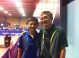 Atleta Enzo Vinicius Nakashima, de 13 anos, ganhou duas medalhas no Campeonato Latino Americano de Tênis de Mesa - Fotografo: Divulgação - Data: 15/10/2013