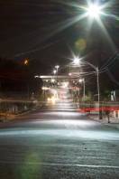 A rua Ottokar Doerffel está mais clara com a nova iluminação - Fotografo: Mauro Artur Schlieck - Data: 01/12/2011