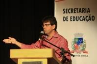 A cerimônia de acolhimento dos professores da rede pública para o ano letivo de 2012 aconteceu nesta quinta-feira (02/02) com a presença do secretário de Educação Marquinhos Fernandes - Fotografo: Kátia Nascimento - Data: 02/02/2012