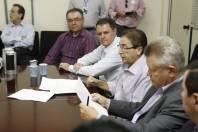 Entrega termo de compromisso para a vinda de um equipamento de Tomografia Computadorizada para o HMSJ - Fotografo: Ivanir França - Data: 25/04/2013