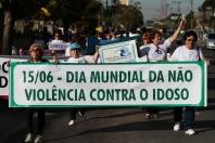 Caminhada de conscientização contra a violência ao idoso  - Fotografo: Rogerio da Silva - Data: 14/06/2013