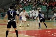 Equipe de Futsal de Joinville vence Pinhalzinho nos 53º Jogos Abertos de Santa Catarina em Blumenau. - Fotografo: Phelippe José - Data: 22/11/2013