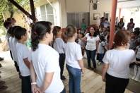 Prefeito Udo Döhler assina ordem de serviço para reforma da Escola Eugênio Klug - Fotografo: Jaksson Zanco - Data: 09/04/2014