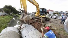 Subprefeitura Sudoeste realiza obras de drenagens na região - Fotografo: Rogerio da Silva - Data: 13/05/2015