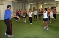 Ginastica da Melhor Idade Feminina da Felej inicia com nova turma de alunas - Fotografo: Phelippe José - Data: 10/03/2014