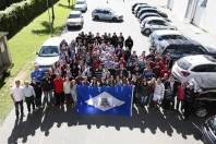 Equipe da FELEJ viaja para Caçador onde participa dos Joguinhos Aberto de SC - Fotografo: Rogerio da Silva - Data: 25/07/2014