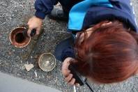 Ligações de esgoto são fiscalizadas no bairro Espinheiros - Fotografo: Divulgação CAJ - Data: 07/10/2014