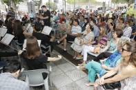 	A comunidade compareceu a edição dos “Concertos Matinais”, neste domingo (04/11) e prestigiou a Orquestra Prelúdio. Mais de 150 pessoas conheceram o projeto desenvolvido pelo maestro Rafael Daniel Huch e aprovado no Edital 2011 do Simdec. - Fotografo: Kátia Nascimento - Data: 04/12/2011