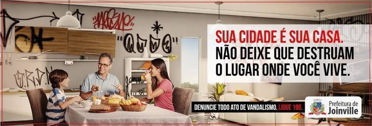 Campanha contra vandalismo - Fotografo: Secom - Data: 14/09/2014
