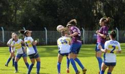Futebol feminino é tri campeã dos 27º Joguinhos Abertos em ´Caçador - Fotografo: Phelippe José da Silva - Data: 01/08/2014