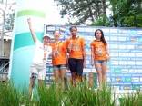 Joinville foi até Florianópolis no domingo (11/12) e conquistou tudo que tinha direito na 29ª Travessia Internacional da Lagoa da Conceição. Dos sete atletas da delegação do Cepe/Felej/ Krona, todos conquistaram um lugar no pódio. - Fotografo: Divulgação Felej - Data: 12/12/2011