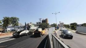 Obras Rio Mathias, pavimentação da Beira Rio norte-sul - Fotografo: Rogerio da Silva - Data: 07/04/2016
